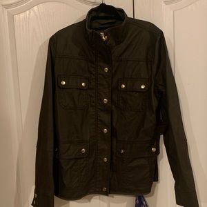 J Crew size large field jacket. Brown.